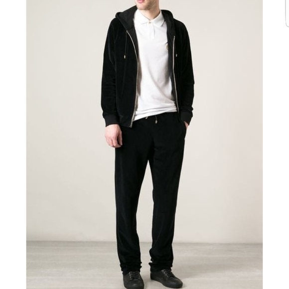 Versace Other - Authentic Unisex Versace Velour Straight Leg Pants